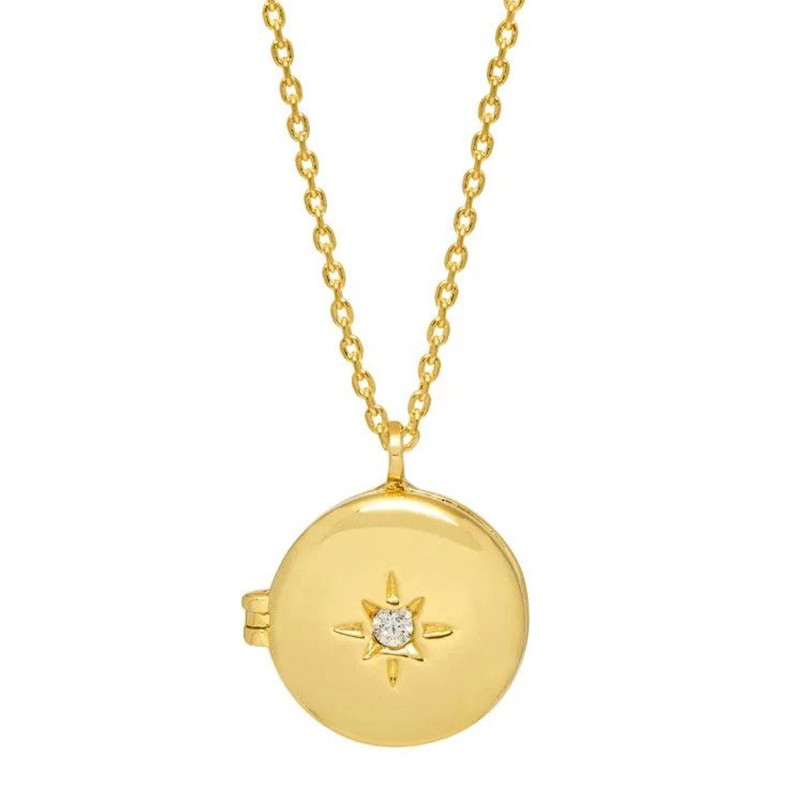 Estella Bartlett Gold Locket Necklace