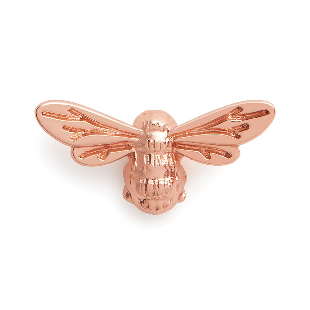 Rose-Gold Lucky Bee Pin