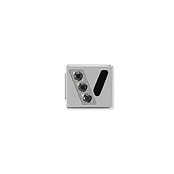 Nomination Composable Ikons Letter V Charm
