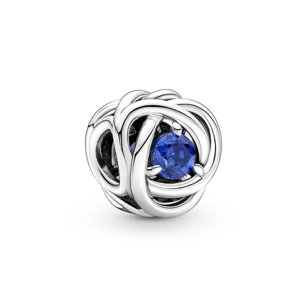 Pandora Moments September Birthstone Eternity Circle Charm