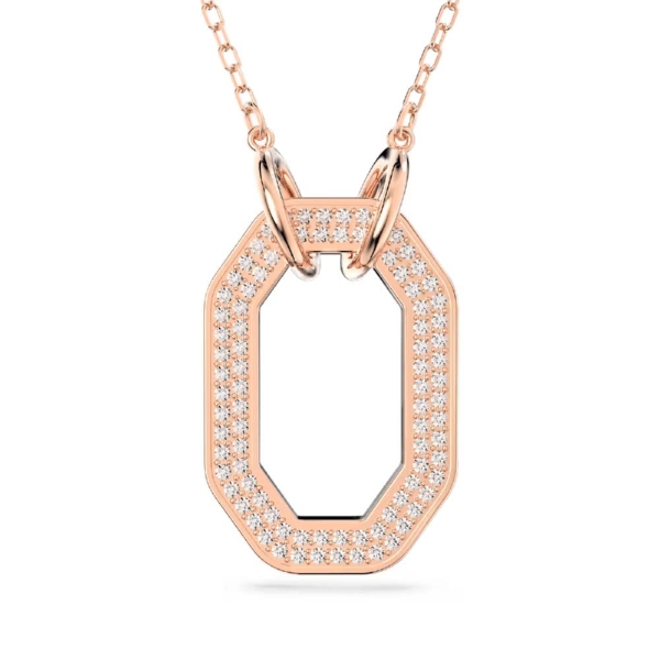 Swarovski Dextera Octagon-Shape Pendant Necklace