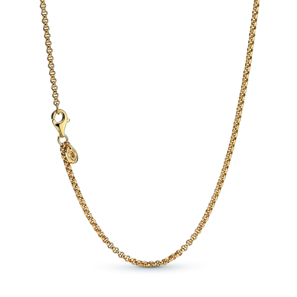 Pandora 14K Gold-Plated Curb Chain Necklace