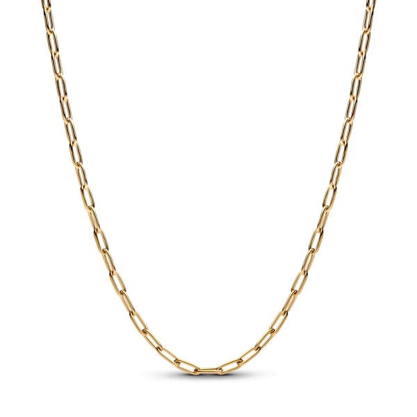 Pandora Me Collection Gold Elongated Link Chain Necklace