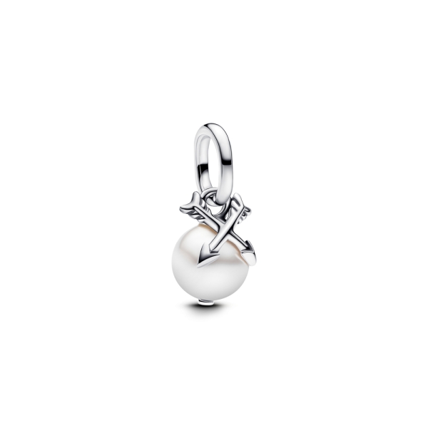 Pandora Me Collection Pearl & Arrows Mini Dangle Charm