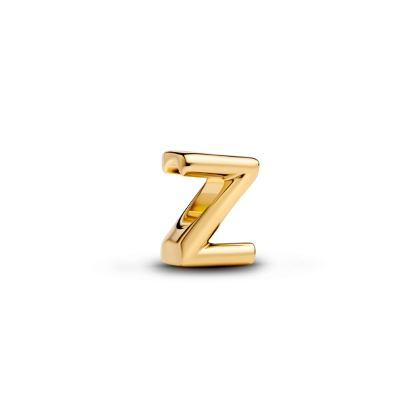 Pandora Moments 14K Gold-Plated Letter Z Charm