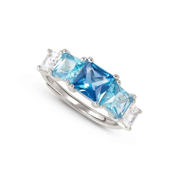 Nomination DayToNight Blue Stone Sterling Silver Ring