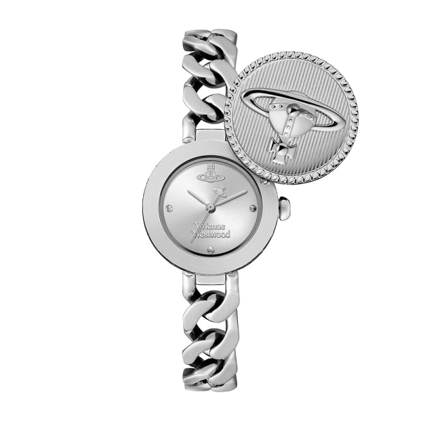 Vivienne Westwood Orb Button Stainless Steel 25MM Watch
