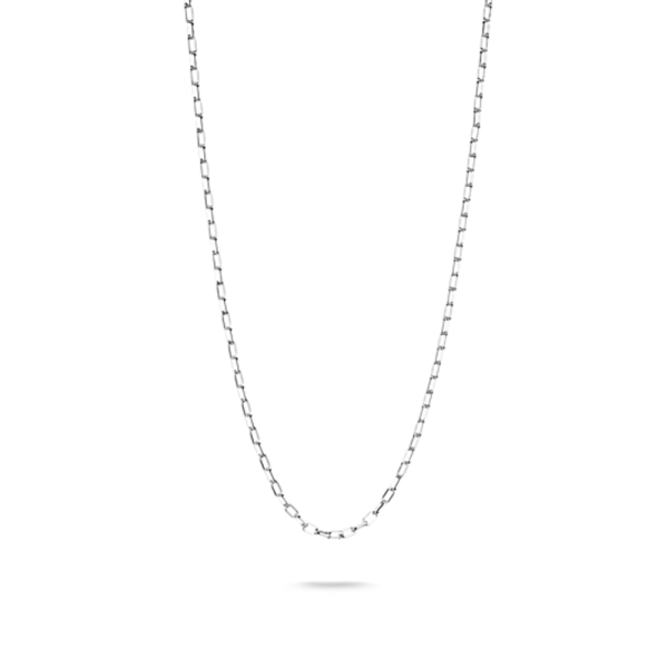 Thomas Sabo Charm Club Connect Silver Paperclip Long Necklace