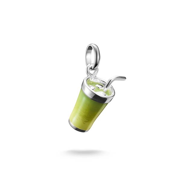 Thomas Sabo Connect Matcha Latte Silver Pendant Charm