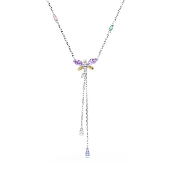 Swarovski Ariana Grande Dragonfly Multicolour Drop Necklace