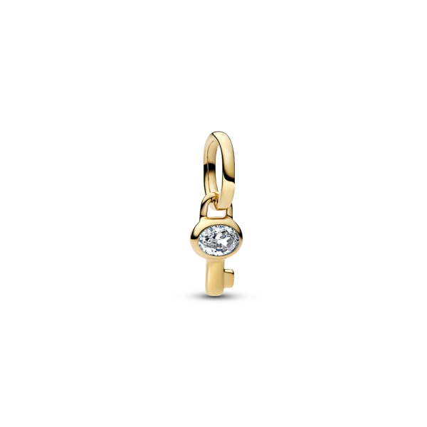 Pandora Me Collection Golden Key Mini Dangle Charm