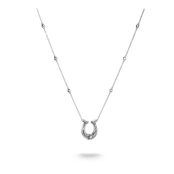 Thomas Sabo Elyndra Sterling Silver Horseshoe Necklace - 1
