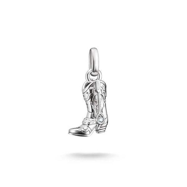 Thomas Sabo Connect Cowboy Boot Silver Pendant Charm