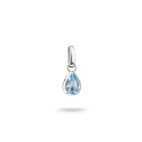 Thomas Sabo Connect March Birthstone Pear Pendant Charm