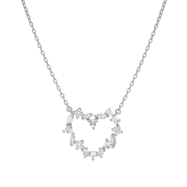 Nomination Colour Wave Sterling Silver Mini Heart Necklace