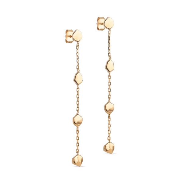 ENAMEL Copenhagen Talia Gold-Plated Drop Earrings