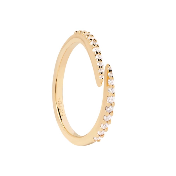 PDPAOLA Embrace Gold-Plated Ring