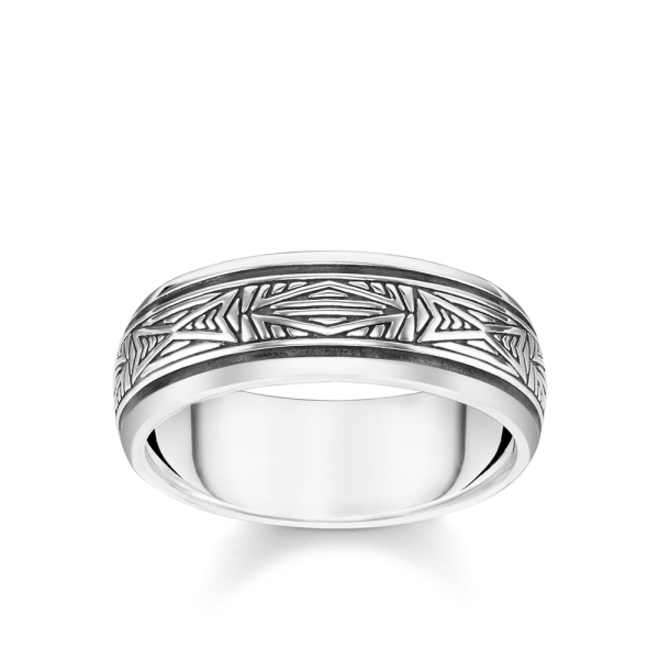 Thomas Sabo Rebel Ornaments Silver Ring