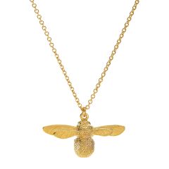 Alex Monroe Baby Bee 22CT Gold-Plated Silver Necklace