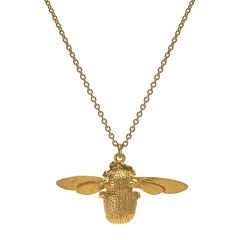 Alex Monroe Bumblebee 22CT Gold-Plated Silver Necklace