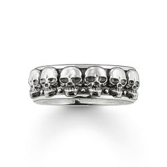 Thomas Sabo Rebel Skull Silver Ring