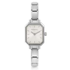 Nomination Paris Classic Rectangular Silver Watch