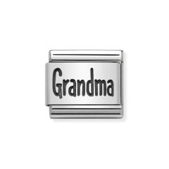 Nomination Grandma Silver & Steel Composable Classic Charm