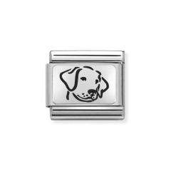 Nomination Dog Silver & Steel Composable Classic Charm