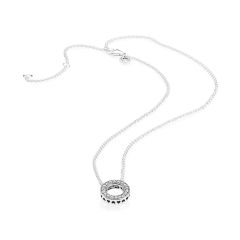 Pandora Logo Reversible Necklace