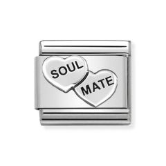 Nomination Steel & Silver Soulmate Charm