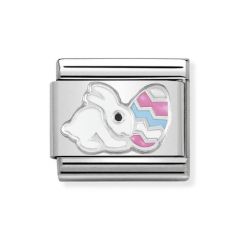 Nomination Steel & Silver Easter Bunny Charm