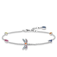 Thomas Sabo Dragonfly Silver & Multicolour Bracelet