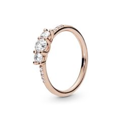 PANDORA Rose Sparkling Elegance Ring
