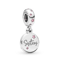 Pandora Forever Sisters Sterling Silver Dangle Charm