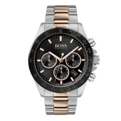 BOSS Watches Hero Steel Rose & Black 43 mm Men's Chronograph Watch