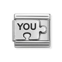 Nomination Composable Classic You Puzzle Piece Steel & Silver Charm