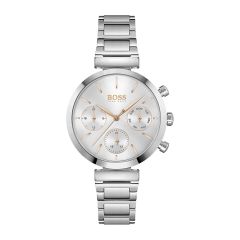 BOSS Watches Flawless Chronograph Stainless Steel 36 mm Women's Watch