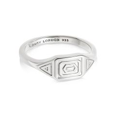 Daisy Artisan Sterling Silver Stamped Ring