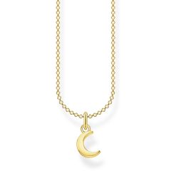 Thomas Sabo Charming Gold Moon Necklace
