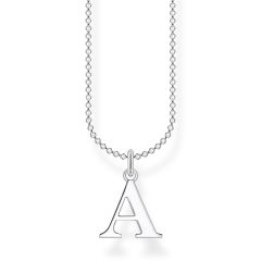 Thomas Sabo Sterling Silver Letter A Necklace