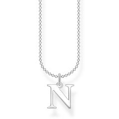 Thomas Sabo Sterling Silver Letter N Necklace
