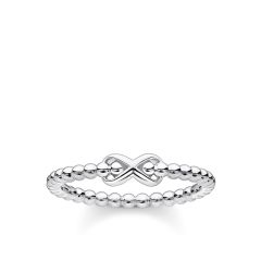 Thomas Sabo Infinity Sterling Silver Beaded Ring