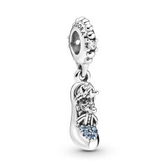 Pandora Disney Cinderella Glass Slipper & Mice Dangle Charm