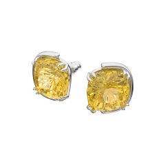 Swarovski Harmonia Yellow Rhodium-Plated Stud Earrings