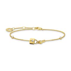 Thomas Sabo Lock & Key Gold Bracelet