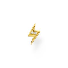 Thomas Sabo Lightning Flash Gold Single Stud Earring