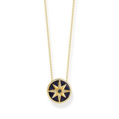 Thomas Sabo Royalty Star 18CT Gold-Plated Necklace