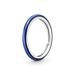 Pandora Me Electric Blue & Silver Stackable Ring