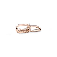Pandora Me Love 14K Rose Gold-Plated Double Styling Link
