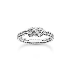 Thomas Sabo Rope Knot Sterling Silver Ring